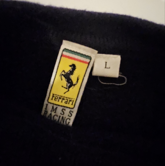 LARGE FERRARI KNITTED SWEATER - Picture 4 of 5